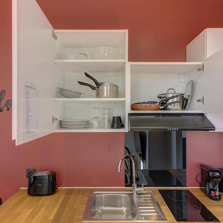 Terracotta-T2-Clim-Parking Gratuit Prive Apartment Pierre Benite Bagian luar foto