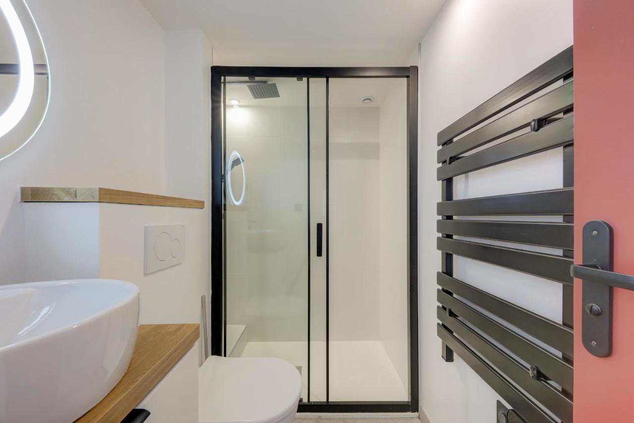 Terracotta-T2-Clim-Parking Gratuit Prive Apartment Pierre Benite Bagian luar foto
