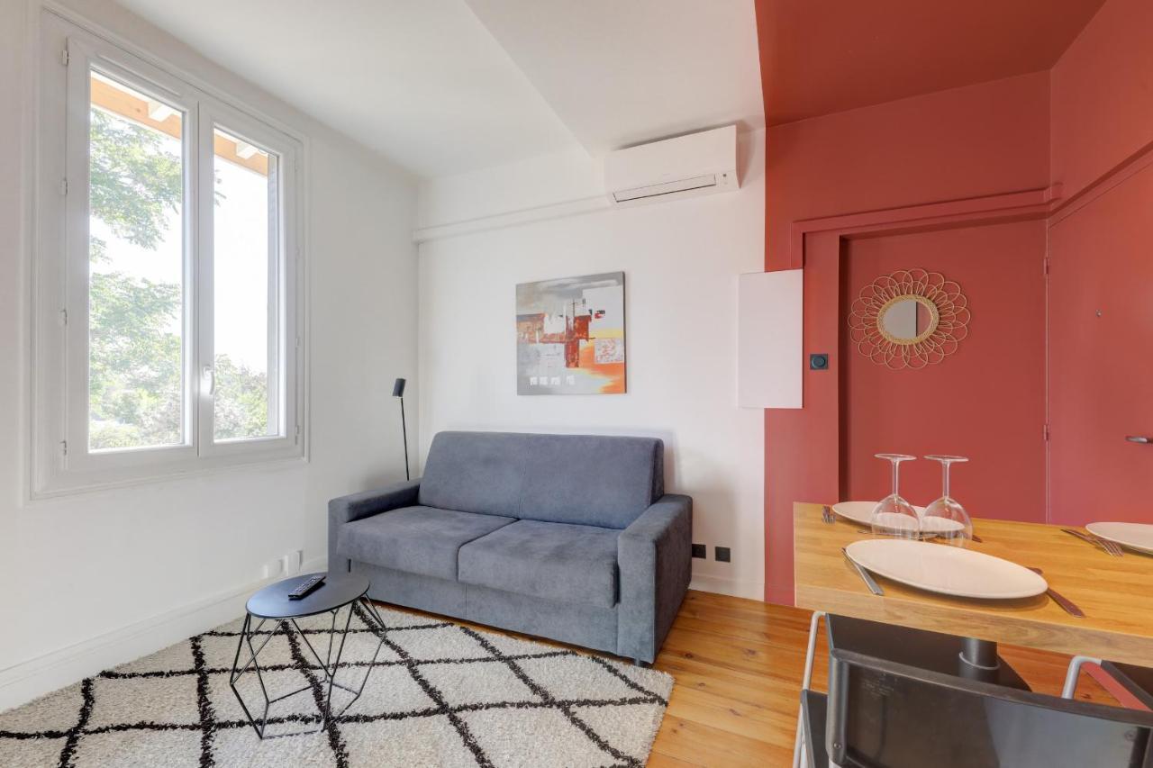 Terracotta-T2-Clim-Parking Gratuit Prive Apartment Pierre Benite Bagian luar foto