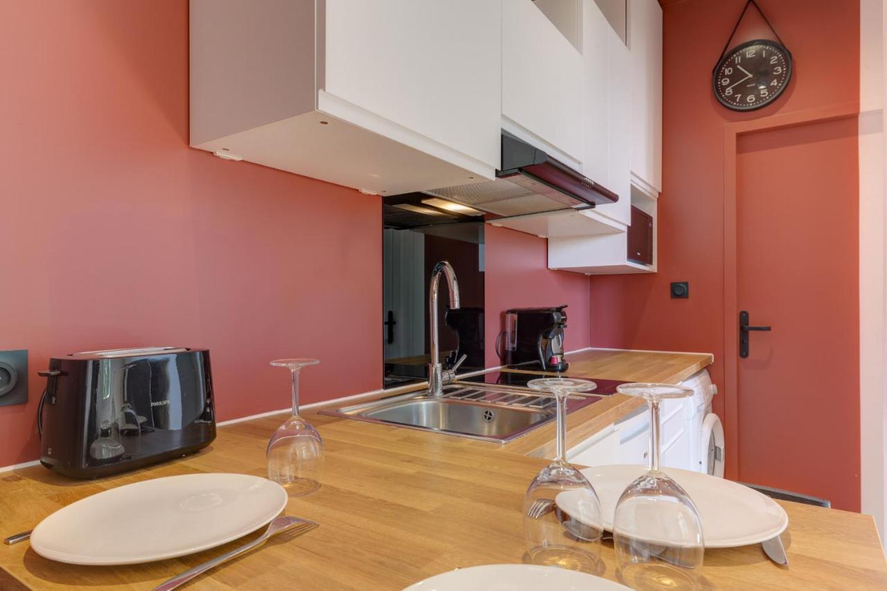 Terracotta-T2-Clim-Parking Gratuit Prive Apartment Pierre Benite Bagian luar foto